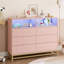 Commode 6 tiroirs avec lumière DEL-522169133