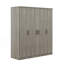 Armoire 4 portes avec 1 tiroir
