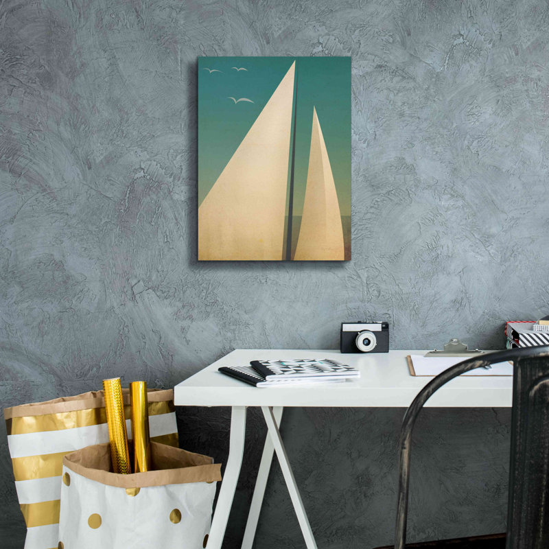 «Sails I» par Ryan Fowler, H 16 po x l 12 po