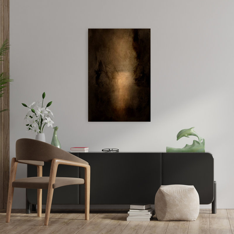 Art contemporain contemporain abstrait, H 36 po x l 24 po