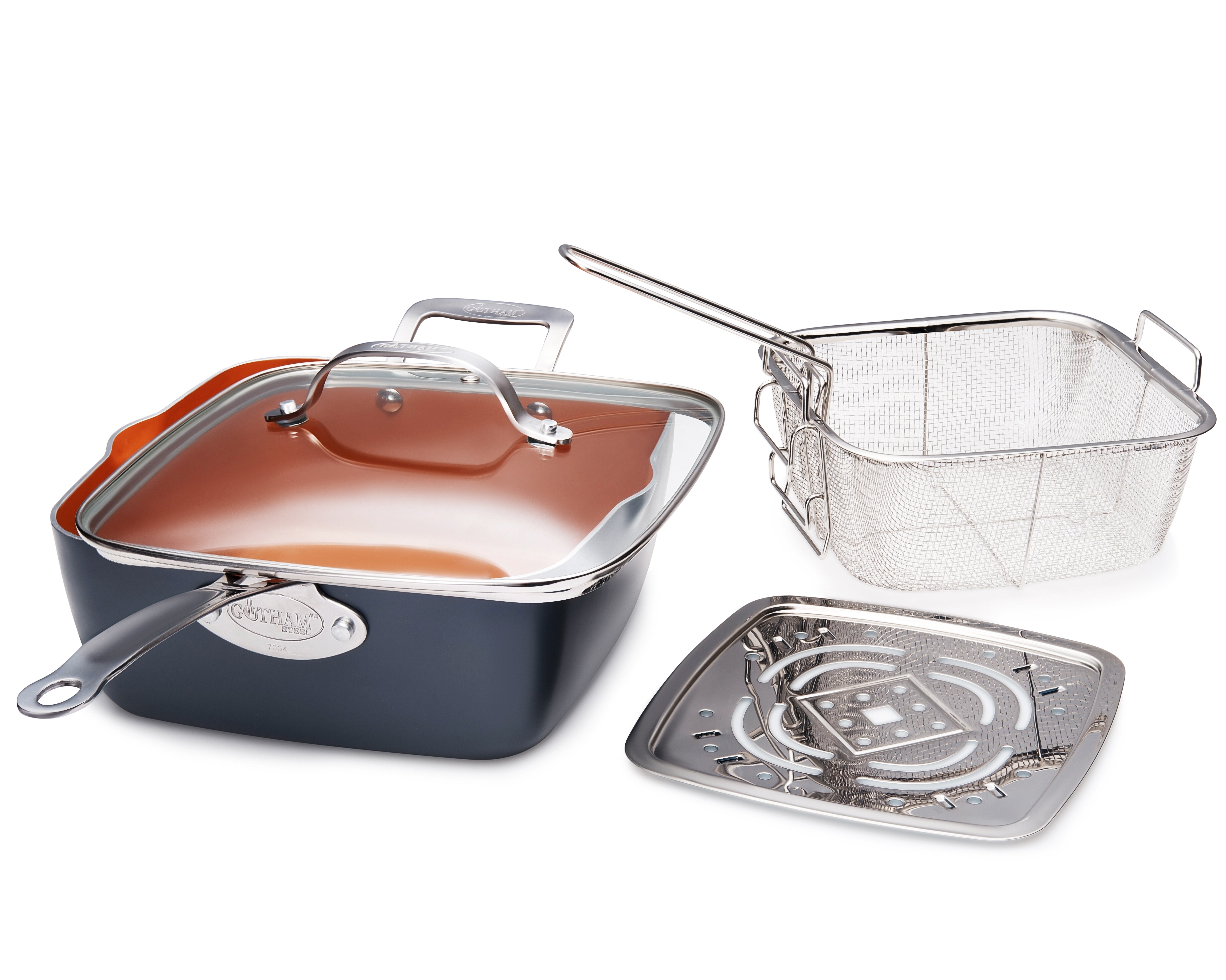 https://assets.wfcdn.com/im/96433479/compr-r85/1281/128137238/gotham-steel-95-deep-squre-nonstick-pan-with-steamer-tray-fry-basket-and-glass-lid.jpg