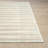 Abani Rugs TER150A Beige Cream Geometric Vertical Lines Neutral Transitional Area Rug-311366171