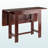 Braxton Walnut Drop Leaf Table