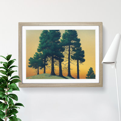 Flawless Pine Tree Forest - Single Picture Frame Print