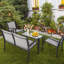 Cull 4 - Person Patio Dining Set with Rectangular Table-1459067437