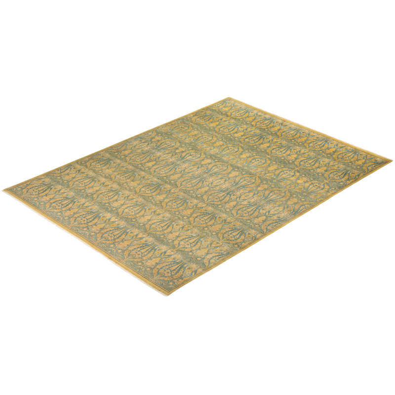 Classic One-of-a-Kind 9' 2" X 12' 6" Hand Knotted Area Rug