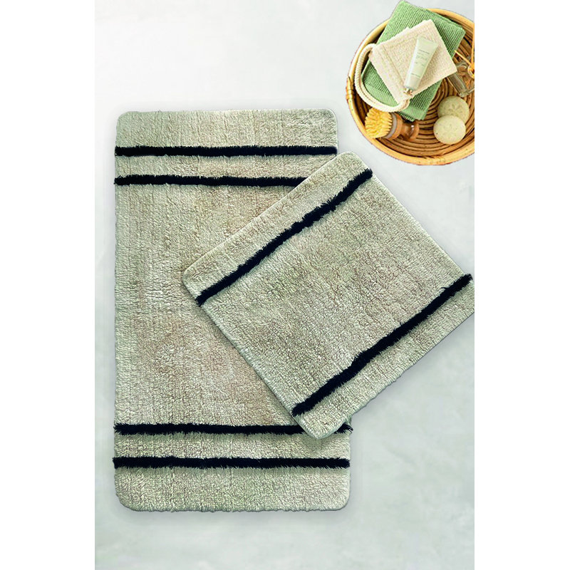 Ensemble de tapis de bain, Pierre