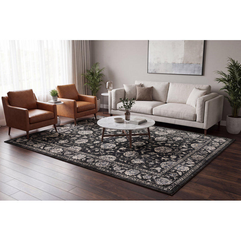 Attell Oriental Indoor Rug, Rectangle 2' x 3'11"