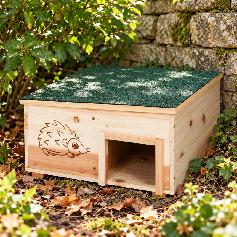 Fenton Wooden Hedgehog House