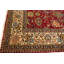 Tapis semi-antique rouge traditionnel rétro 10 x 15