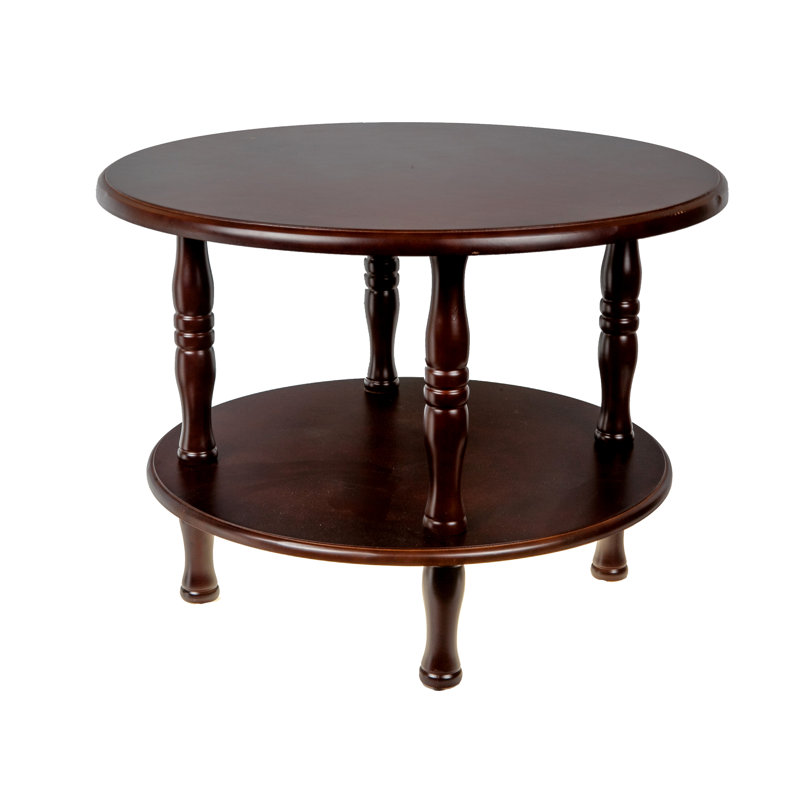 Table basse ronde en bois