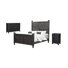 Harleen Solid Wood Piece Bedroom Set