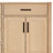 Thornaby 72'' Solid Wood Double Bathroom Vanity with 1.5'' Carrara Marble Top-1461936699