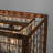 4-Light Kitchen Island Square/Rectangle Chandelier