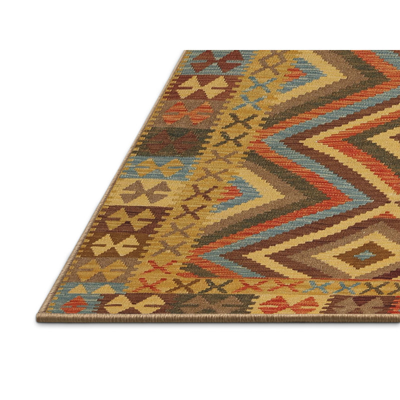 Tapis gris/rouge/crème contemporaine, Rectangle 2 pi x 3 pi