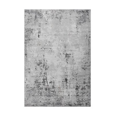 Tapis ivoire / sable / abstrait