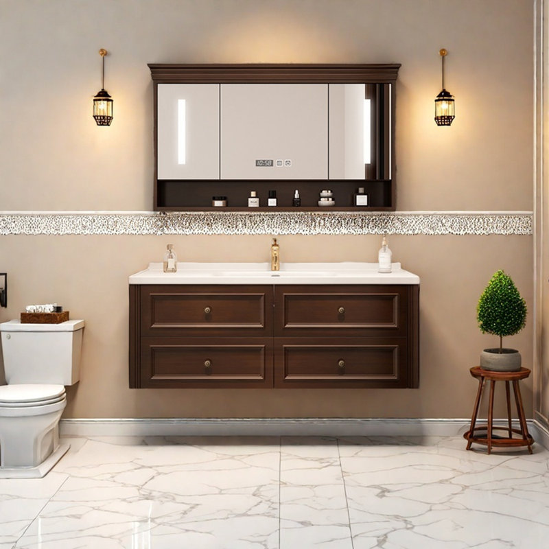 Armoire de salle de bain américaine simple