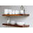 2 Piece Walnut Floating Shelf-78607407