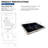 Wells Sinkware Rectangular 20 x 15 Ceramic Undermount Bathroom Sink Vanity Ebony RTU2015-6E-12800682