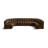 Kiriakos Upholstered Curved Sectional Reversible-89266806