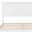 Structure de lit plateforme simple en bois avec lattes stables, aucun sommier requis-760574015