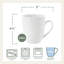 Porcelaine perlée Max 14 oz. Tasse