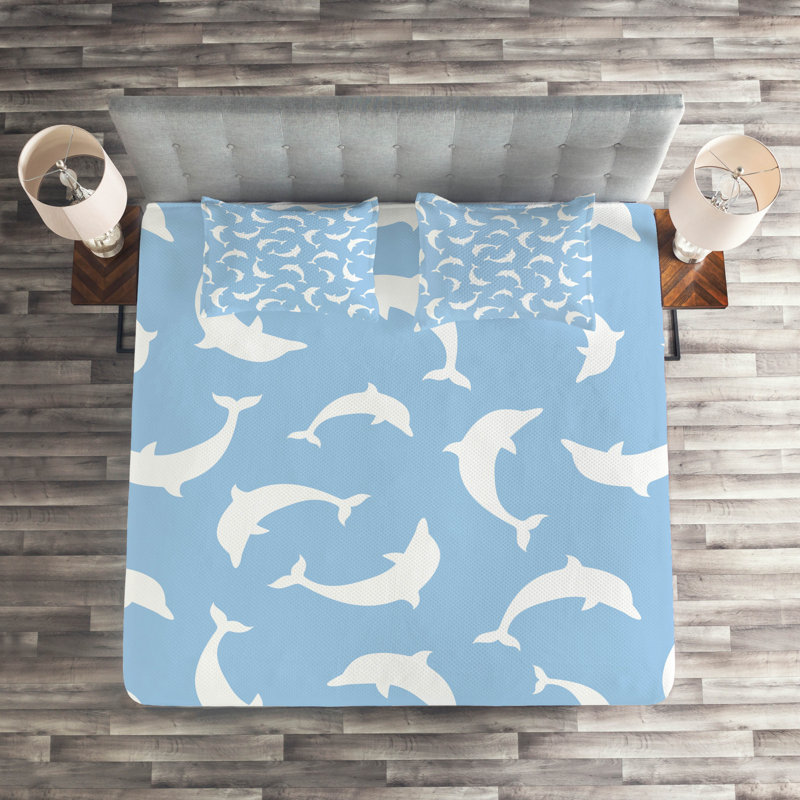 Coastal Polyester Coverlet