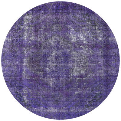 Tapis oriental mauve