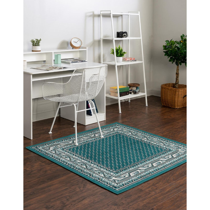Wingate Cotton Abstract Indoor Rug