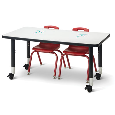Berries® Rectangle Dry Erase Table