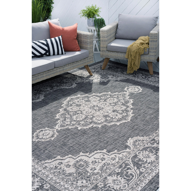 Tapis gris anthracite Haxby, Rectangle 3 pi 11 po x 5 pi 3 po