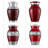 4-Piece Decorative Miniature Keepsake Memorial Urns-66342312