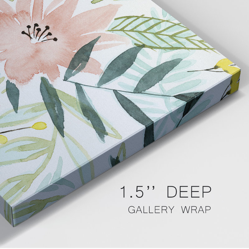 Tropical Drift IV - reproduction sur toile tendue, L 18 po x H 12 po