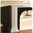 Beige + Black Solid Wood TV Cabinet Fireplace-117501192