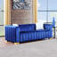Causeuse à accoudoirs carrés en velours 62,6 po avec 2 coussins Clifford-1013354136-1008375359-1048964344