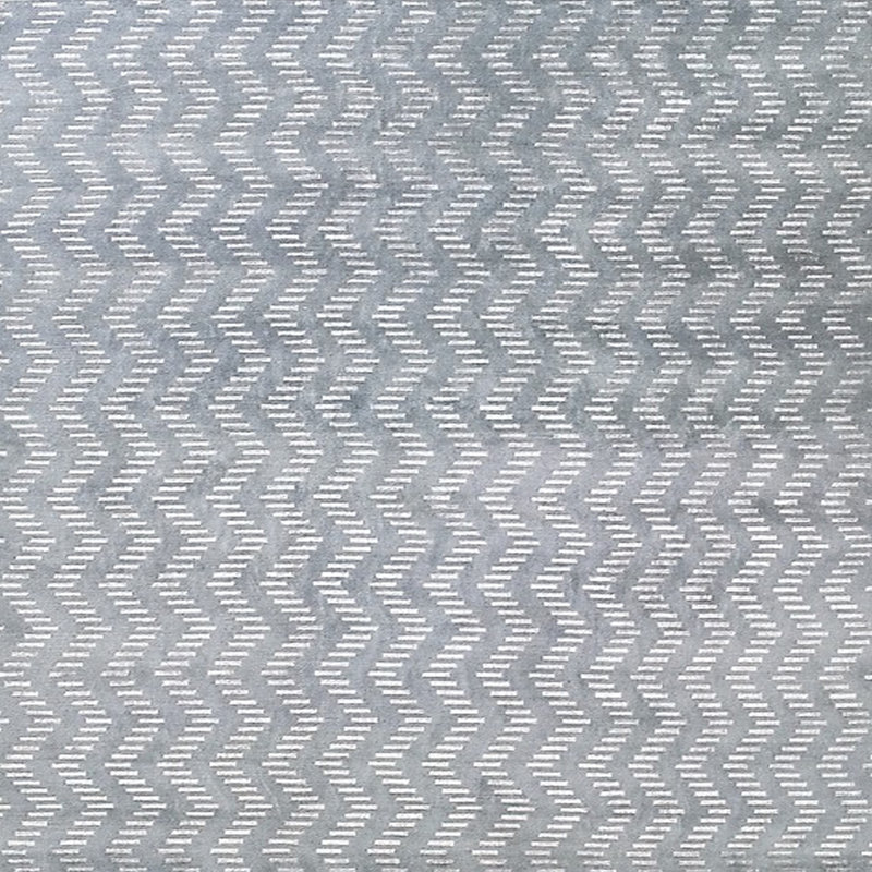 Tapis gris / blanc Alantra, Carré 3 pi