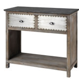 Valmar 38'' Solid Wood Console Table
