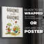 Gnome Home - Impression sur toile seulement - NON-CADRE-968458890