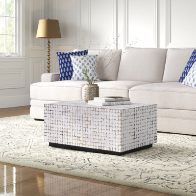 Abeale Solid Wood Coffee Table