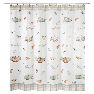 Ensemble de rideau de douche et crochets Avanti Linens