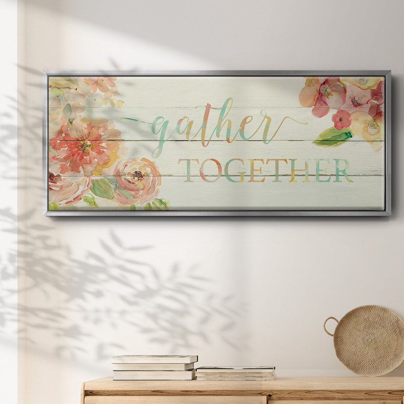 «Gather Together», toile encadrée