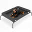 Elevated Dog Bed with Removable Cooling Cushion-801308715-801308708