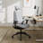 Victor Modern Mesh Office Chair With Headrest-1306883067