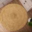 Tapis naturel tressé à la main-414184326