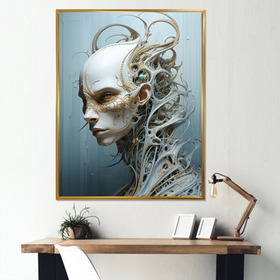 " Mythical Alien Creature Painting "