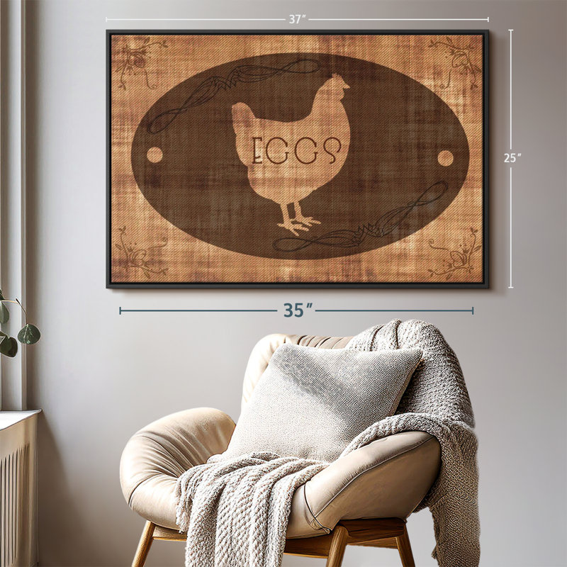 Animal «œufs de ferme», H 25 po x l 37 po