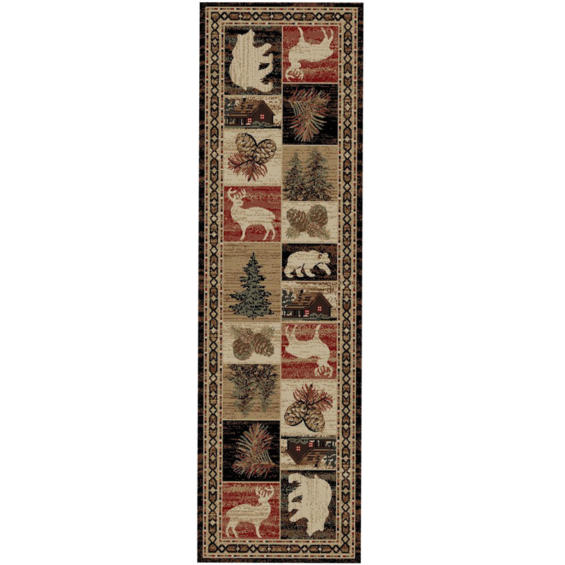 Hearthside Southwestern Indoor Rug, Rectangle 2'3"x7'7"
