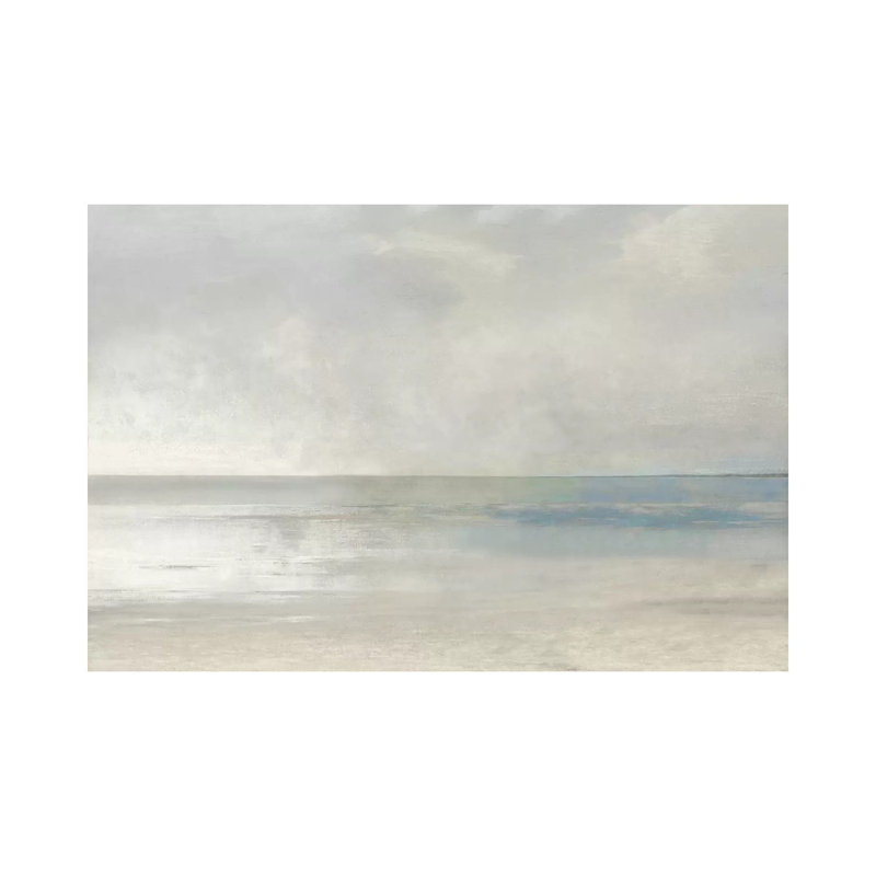 Pastel Seascape III by Christy McKee - Wrapped Canvas Painting, 152.5 cm H x 101.5 cm W