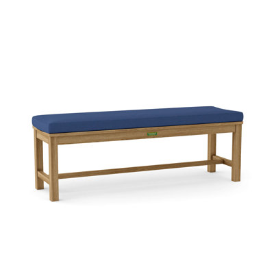 Ellender Solid Wood Teak Outdoor Bench