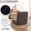 Chaise de plancher moelleuse réglable, canapé-lit pliant rembourré pour une utilisation dans la chambre à coucher-2080233798-2080233817